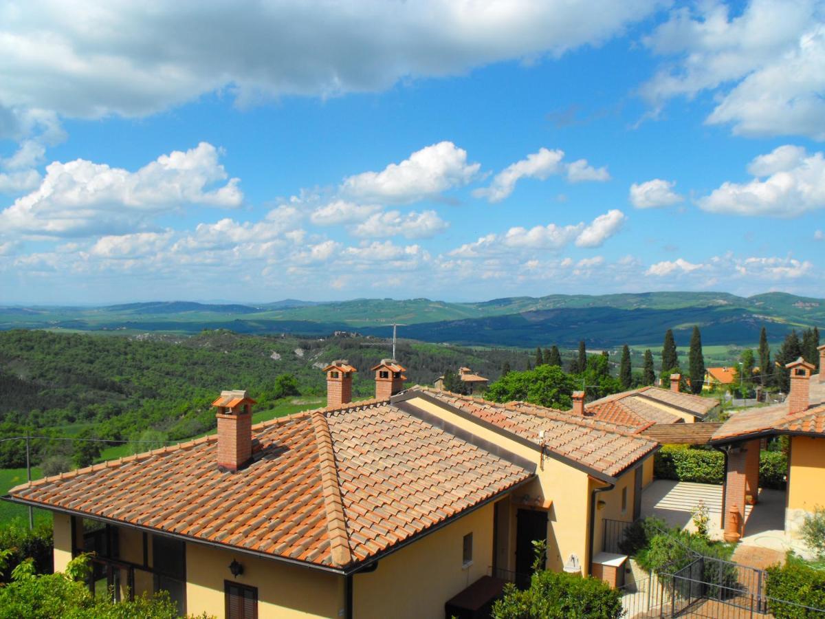 Finestra Della Val D'Orcia Apartment Contignano Bagian luar foto