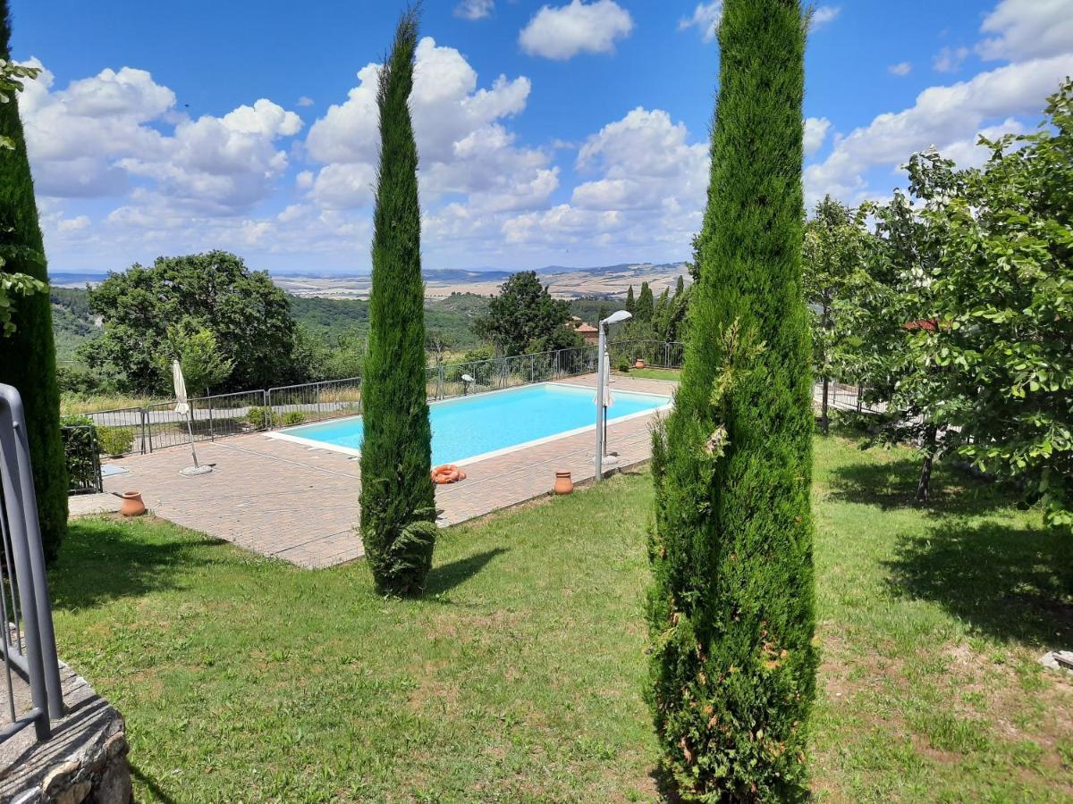 Finestra Della Val D'Orcia Apartment Contignano Bagian luar foto