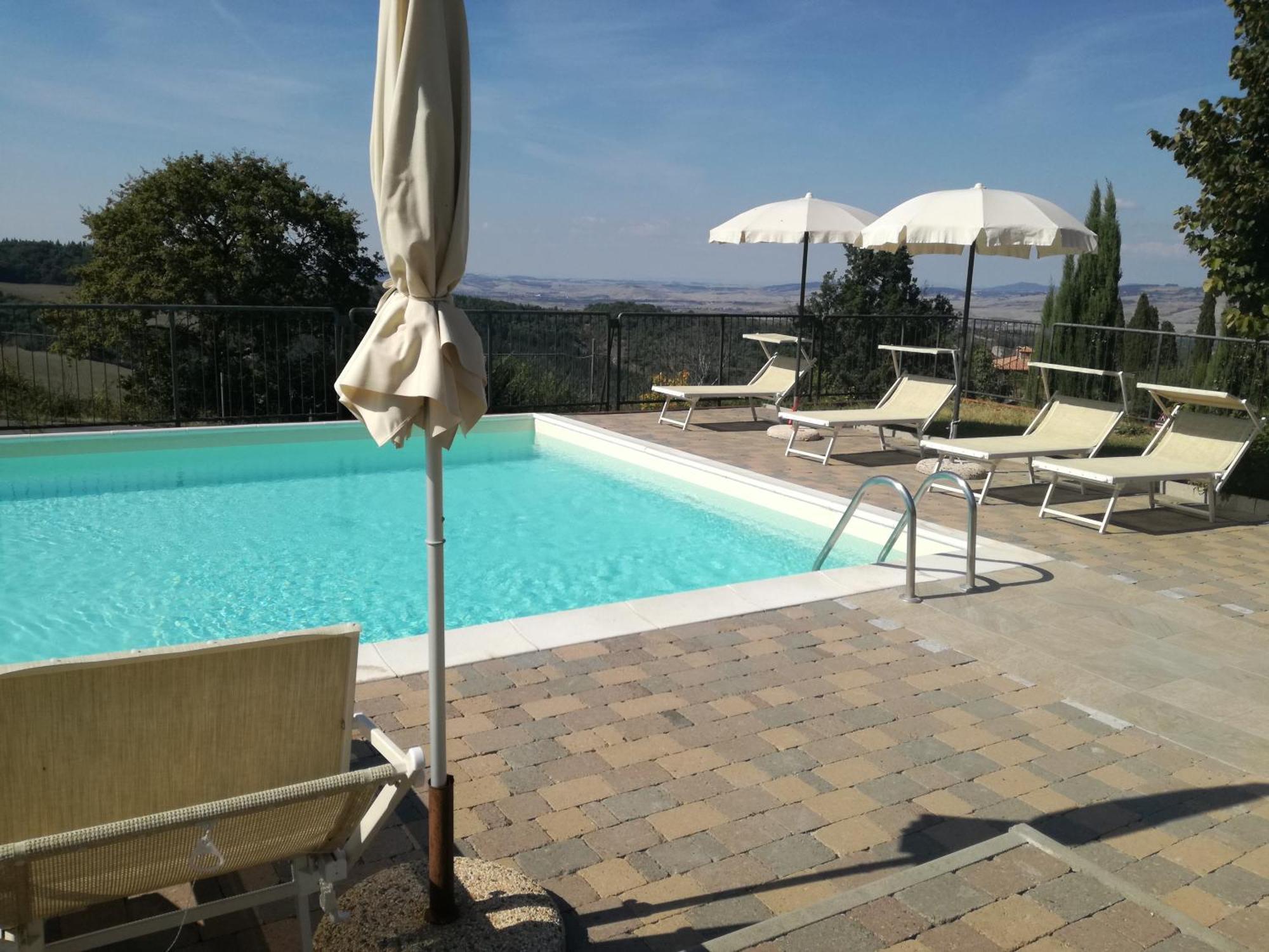 Finestra Della Val D'Orcia Apartment Contignano Bagian luar foto
