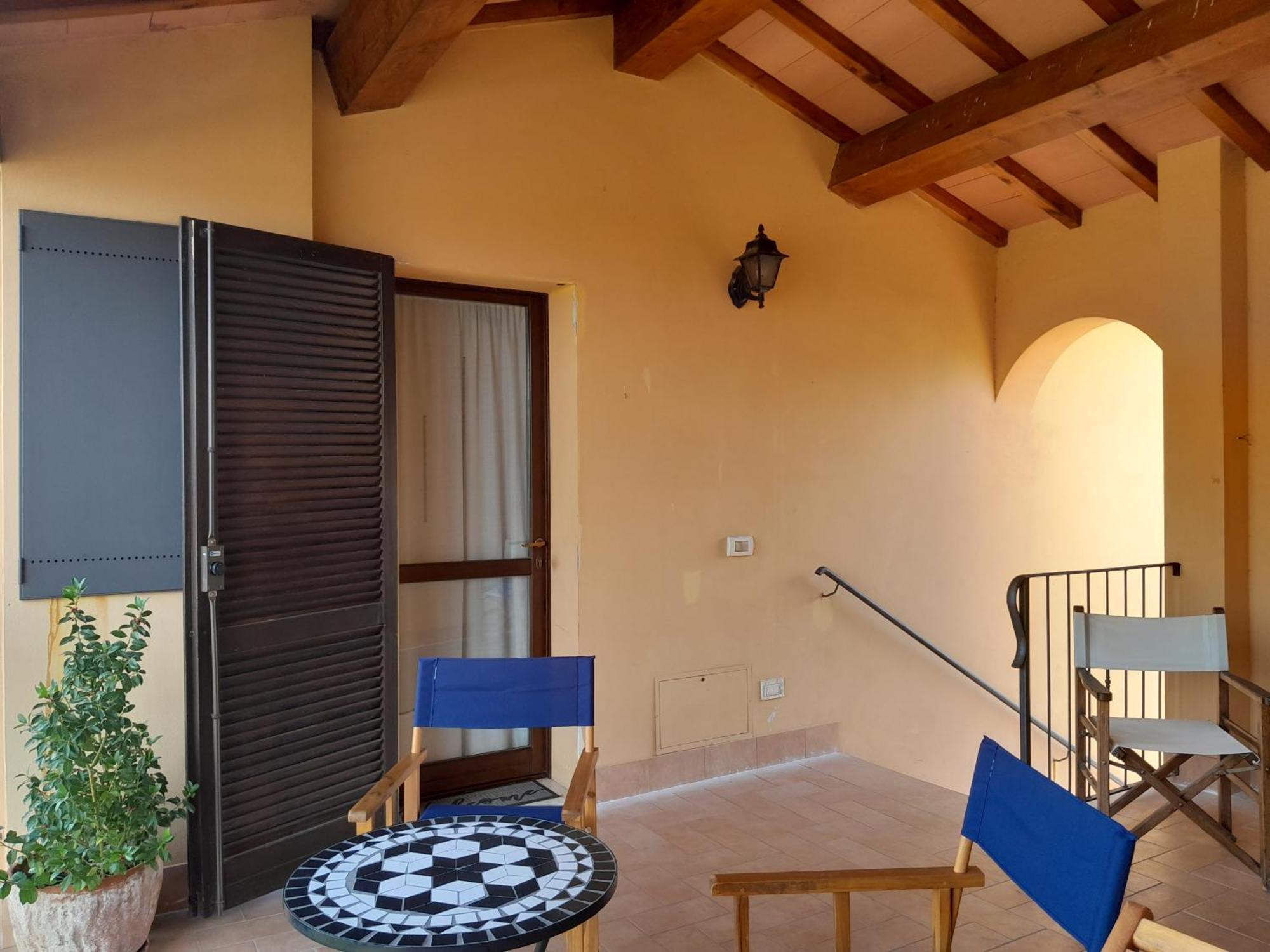 Finestra Della Val D'Orcia Apartment Contignano Bagian luar foto