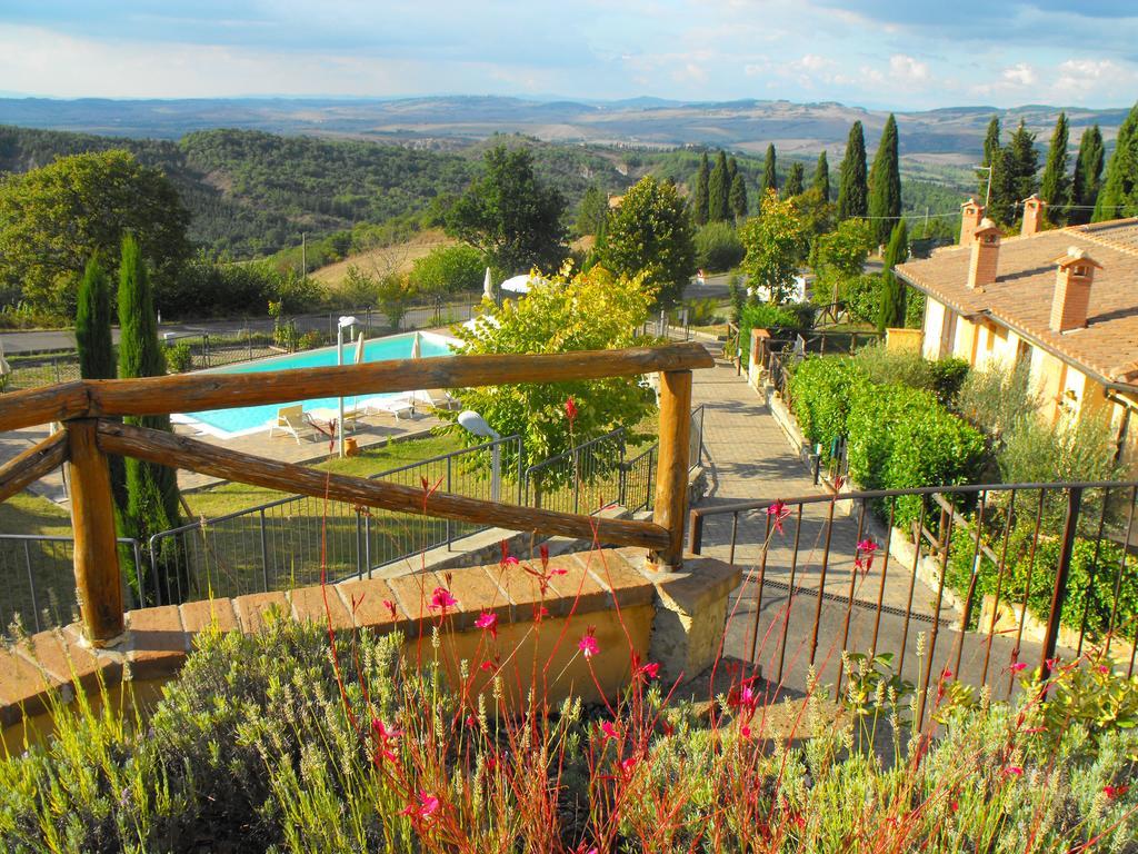 Finestra Della Val D'Orcia Apartment Contignano Bagian luar foto